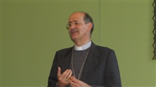Mons. Maurizio Gervasoni, Vescovo di Vigevano e delegato CEL per i problemi sociali e pastorale giovanile.